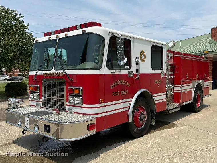 2000 Spartan Advantage pumper fire truck