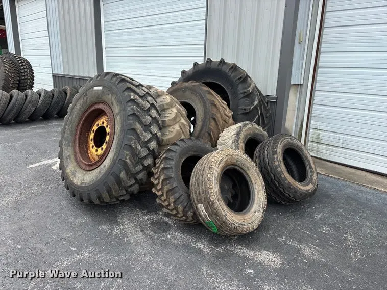 Tires and wheels