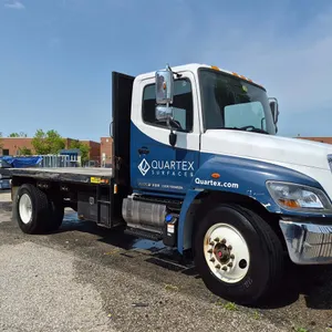 2017 Hino 338 Flatbed Truck
 UNRESERVED