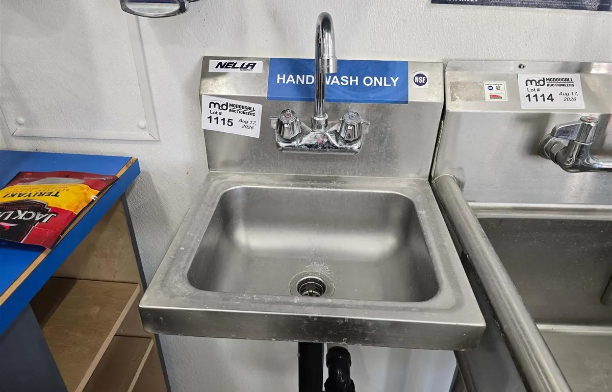 Nella Stainless Steel Hand Wash Sink
UNRESERVED