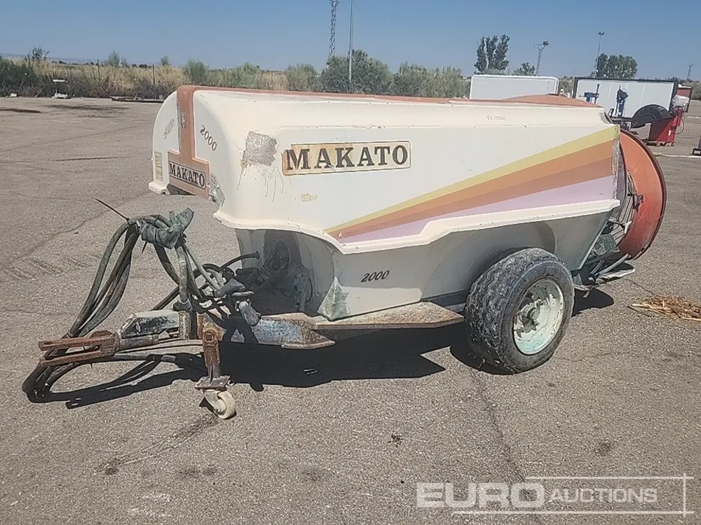 Makato Single Axle Sprayer / Atomizer