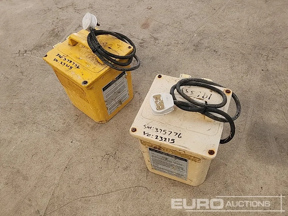 3.3 KvA 240 Volt Transformers (2 of)