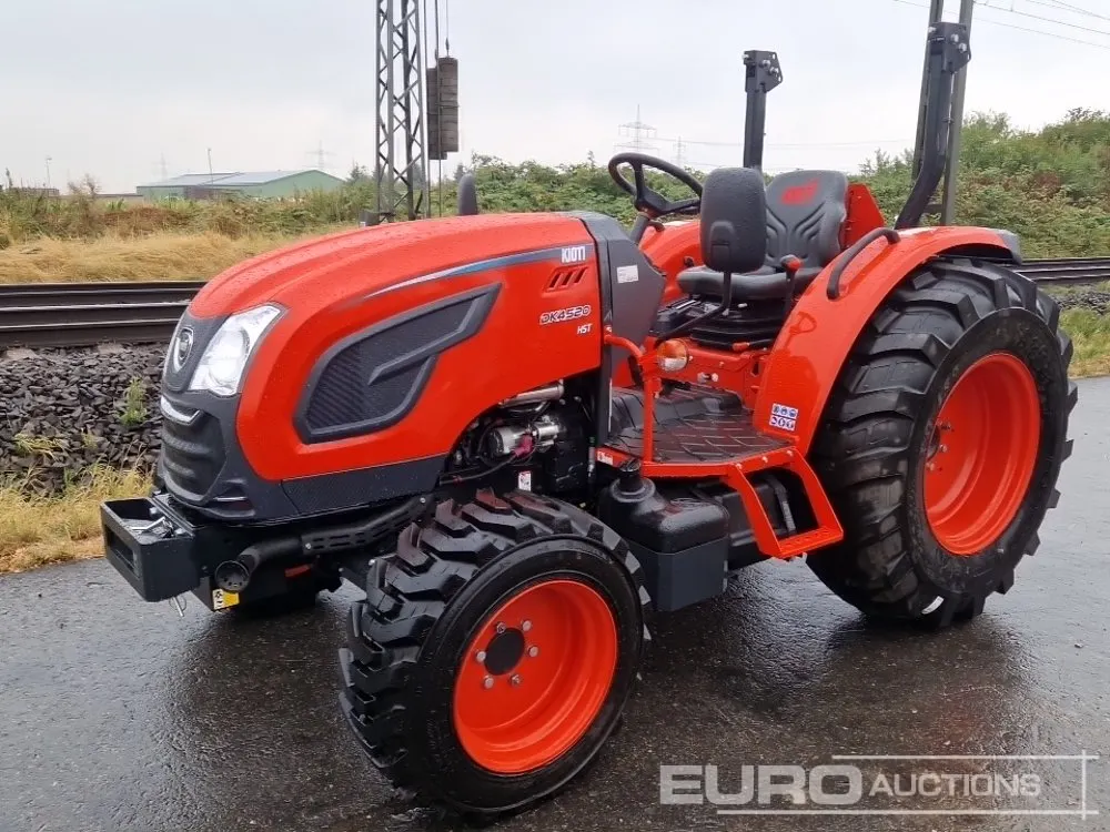 Unused Kioti DK4520 HST Compact Tractor, 3 Piece Linkage, Front Counterweight