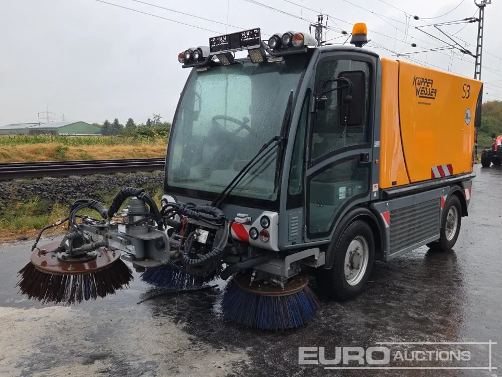 2013 Küpper Weisser S3 Road Sweeper, Rearview Camera (German Reg. Docs Available)