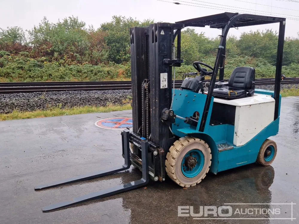 2019 Hanghzou 2.5 Ton Electric Forklift, 3 Stage Freelift Mast, Sideshift, Forks, Charger