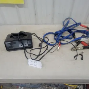 Luminator Intelligent Battery Charger, Jumper Cables