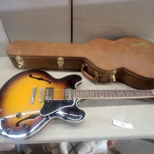 2014 Gibson ES-335 Style Memphis Electric Guitar and Brown Hardshell Case and certificate