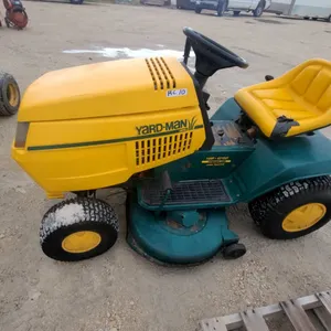 Yard-Man Riding Lawn Mower, Yellow and Green, 16h.p. 42” cut runs