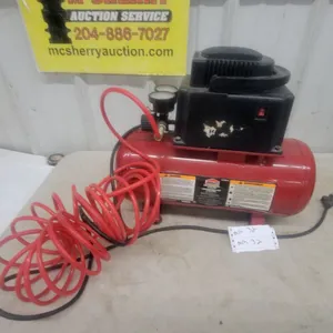 Craftsman 1.5 HP Air Compressor with Air Hose and Pressure Gauges 3 gallon