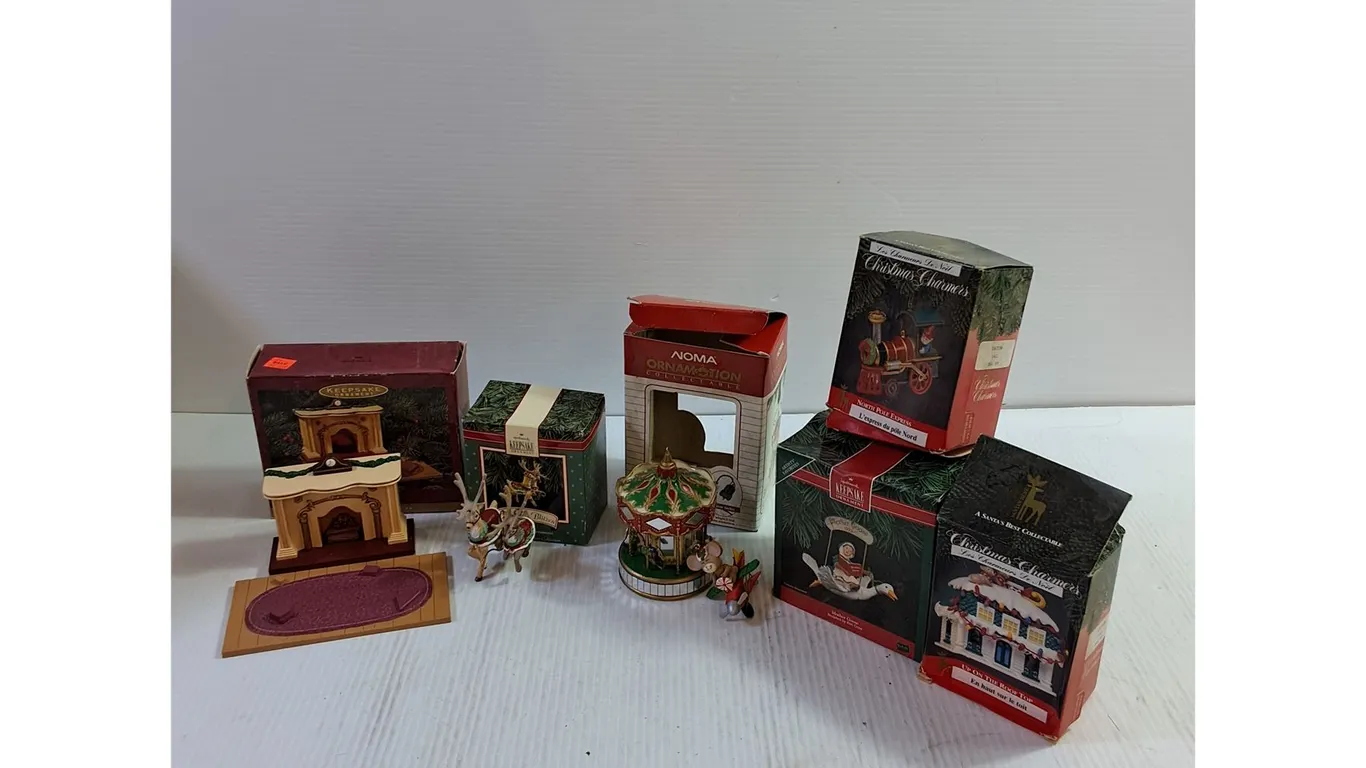 Various Christmas Ornaments
