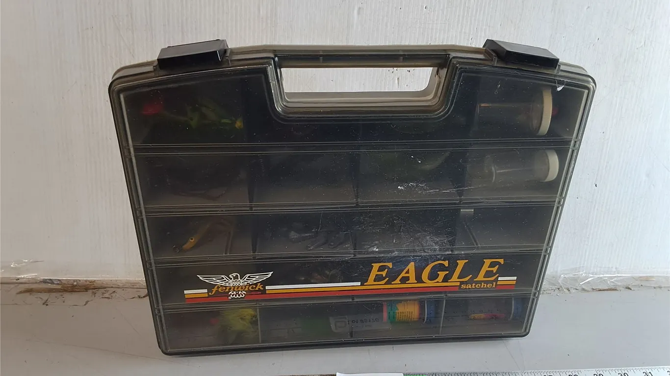 Fenwick Eagle Tackle Box & Contents