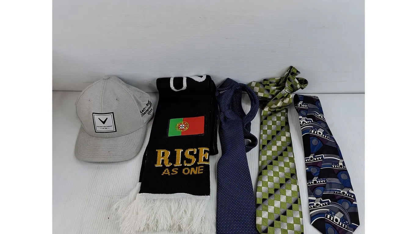 Ties, Portugal Scarf, Callaway Golf Ball Cap