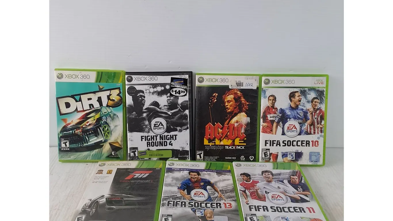Xbox 360 Games - FIFA, Forza Motorsport 3, Etc