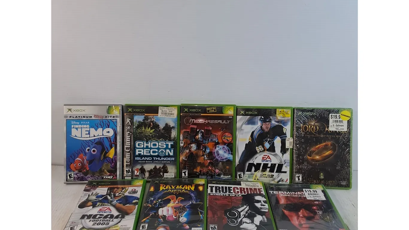 Xbox Games - Lord of the Rings, NHL, Terminator, Etc