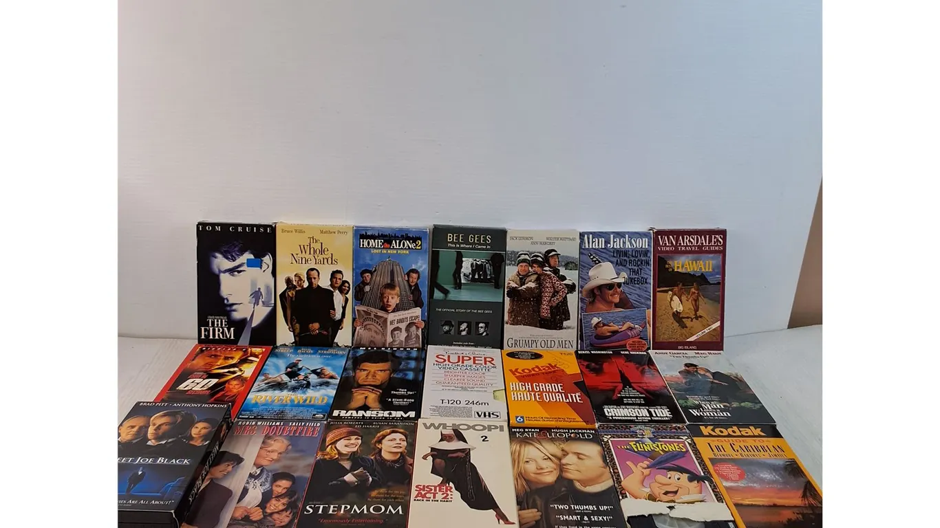 Assorted VHS Tapes - Home Alone 2, Mrs. Doubtful, The Flintstones, Etc