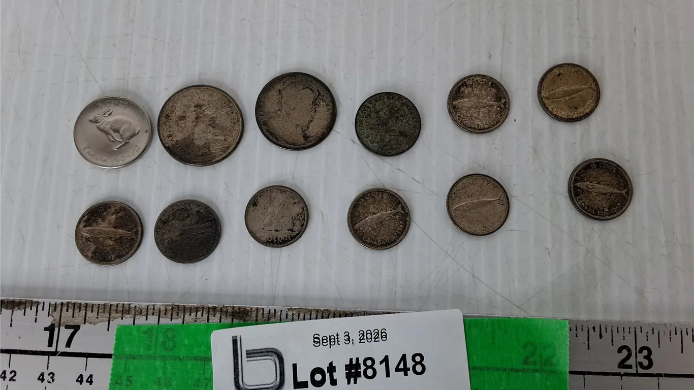 Mostly Vintage Canadian Silver Coins