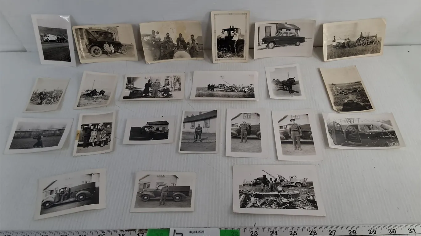Vintage Photographs-Military, Vehicles, Farming, Misc.