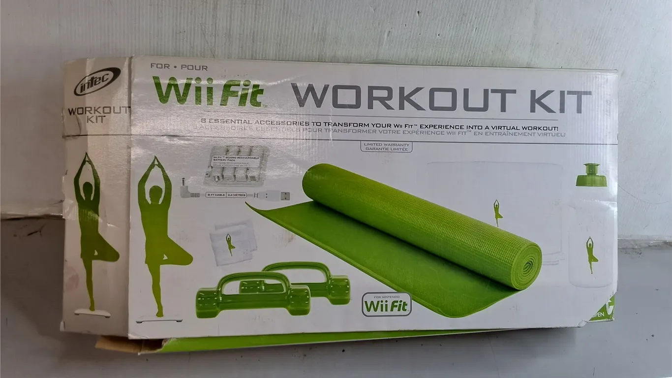 WiiFit Workout Kit- Can't Ship
