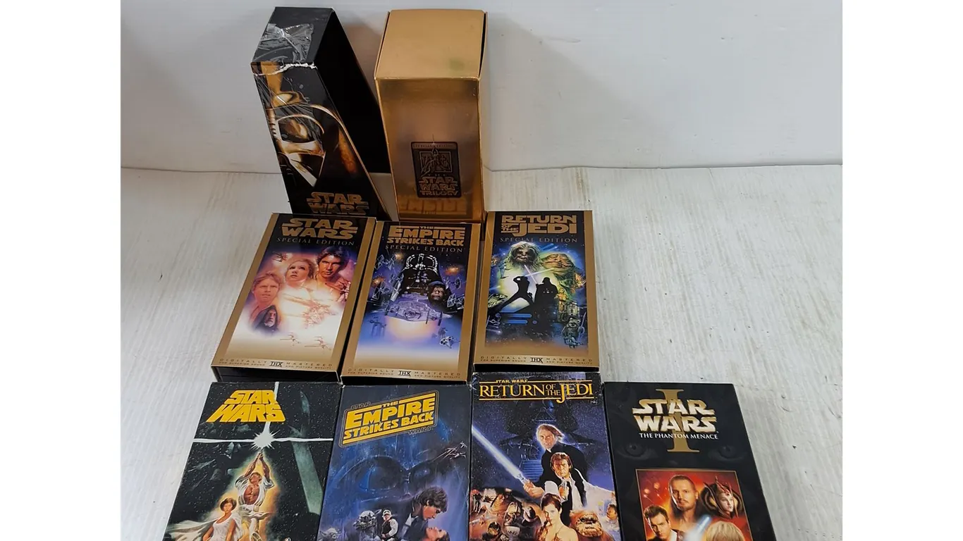 Star Wars Episodes 4-6, Special Editions, Episode 1 VHS Tapes