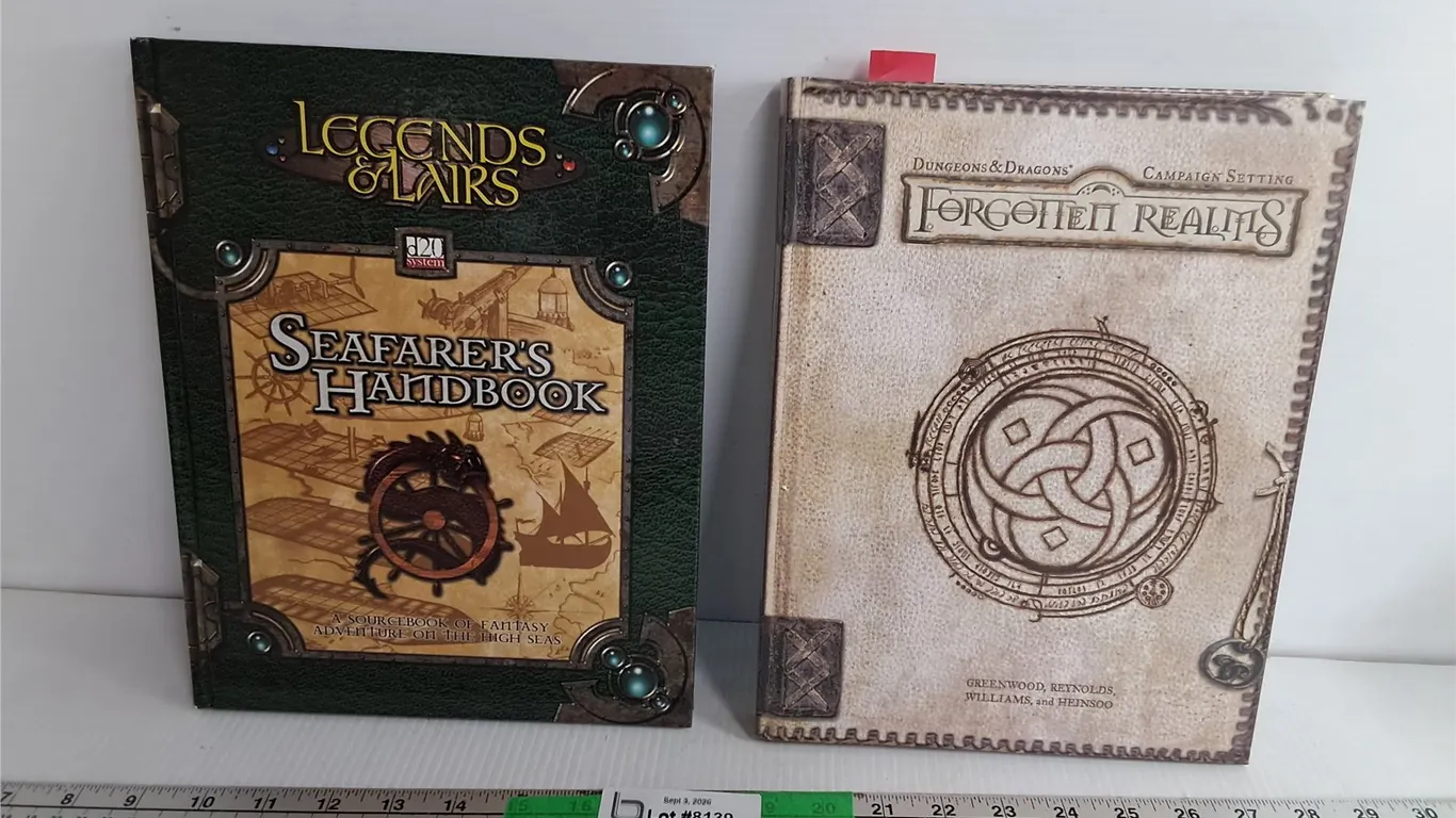 Dungeons & Dragons and Legends & Lairs Books