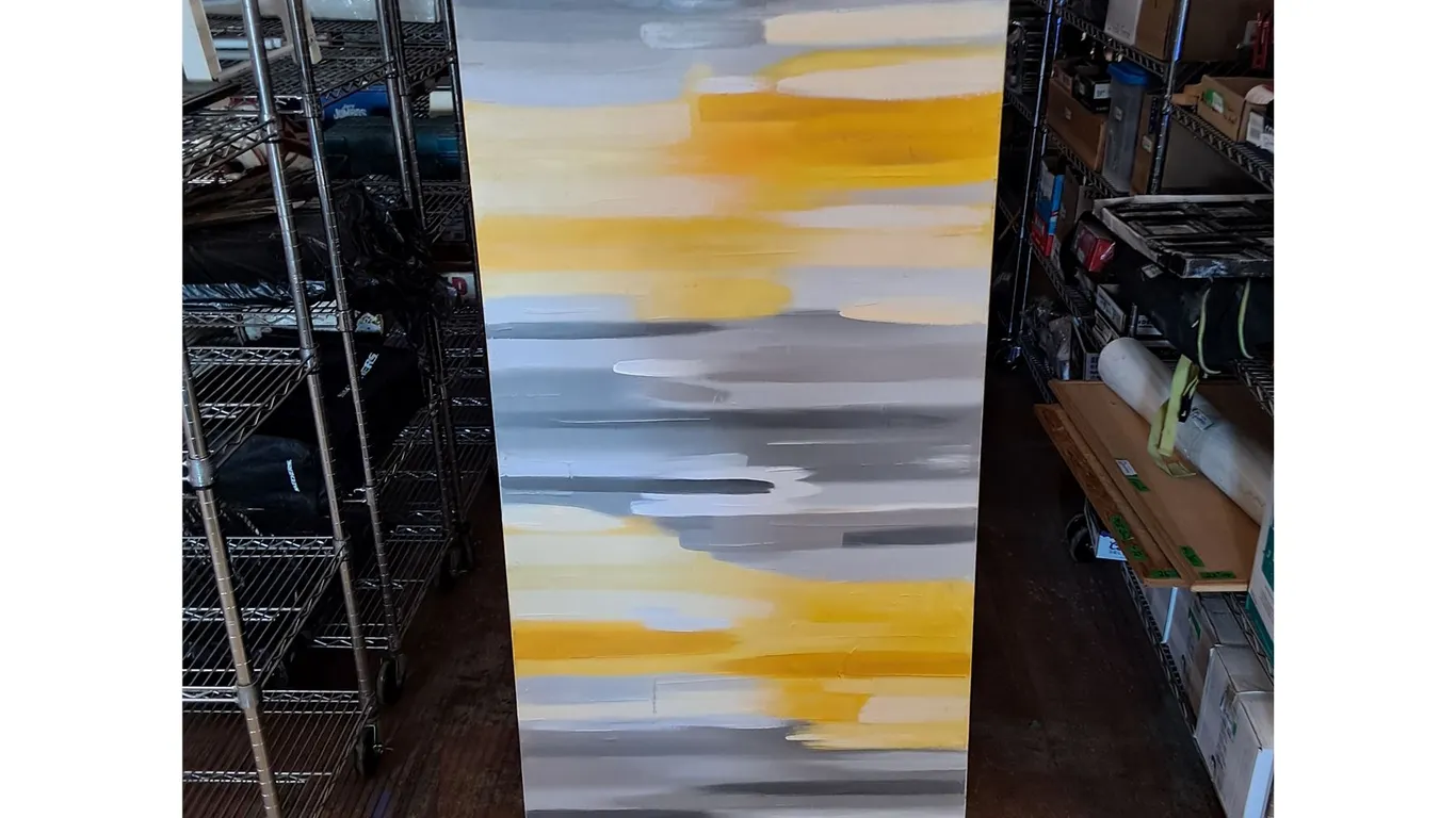 *Wall Art Painting 72" x 24", PICKUP ONLY