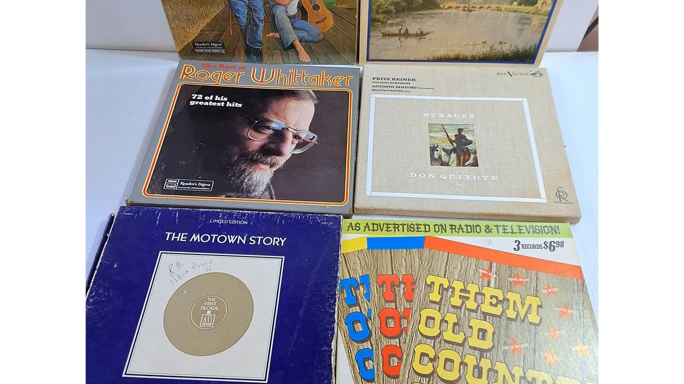 (6) Sets of Vinyl Records