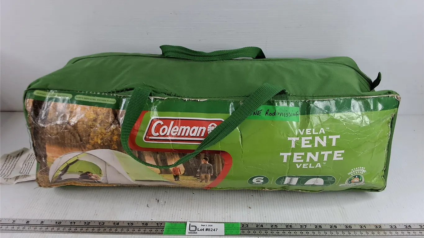 Coleman Vela Tent-one pole missing