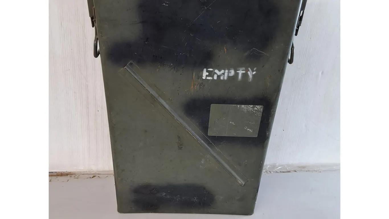 Vintage Military Ammunition Can 22.75" x 13.75" x 5.5"- Pickup Pref'd