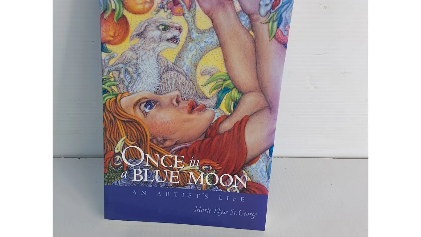 Book - Once in a Blue Moon: An Artist's Life