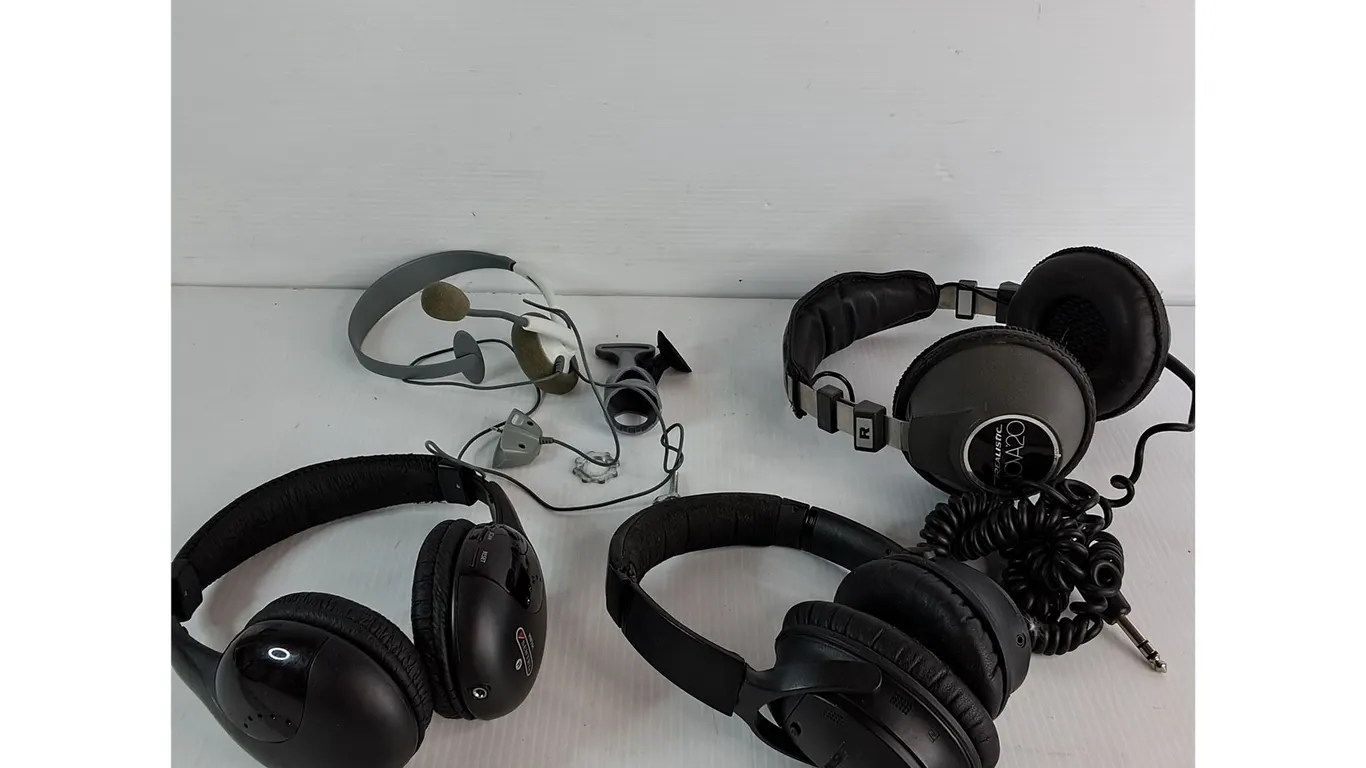 Assorted Headphones (4) - As Is