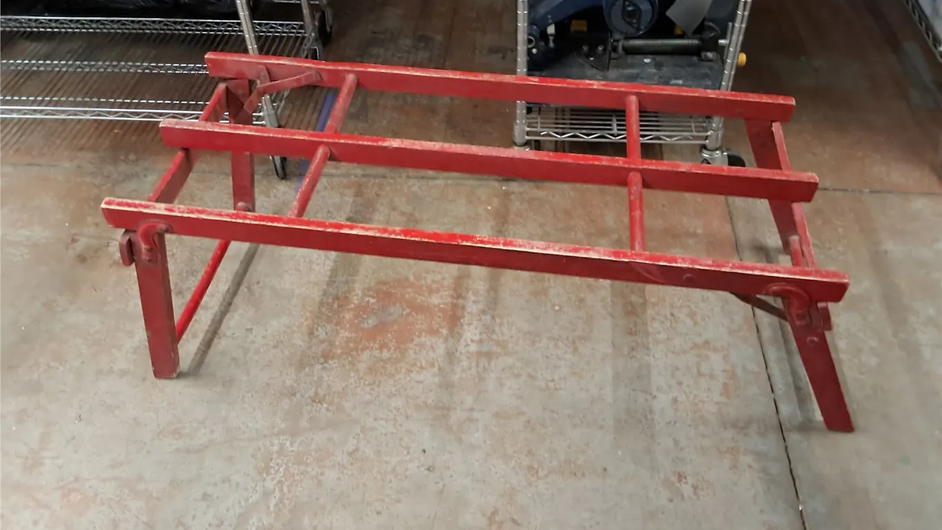 *Folding Wooden Tub Stand 42" x 16" x 18", PICKUP ONLY
