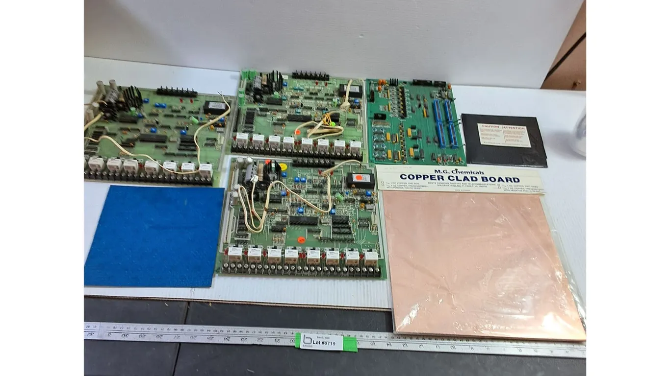 Assorted Circuit Boards, Copper Clad Boards,