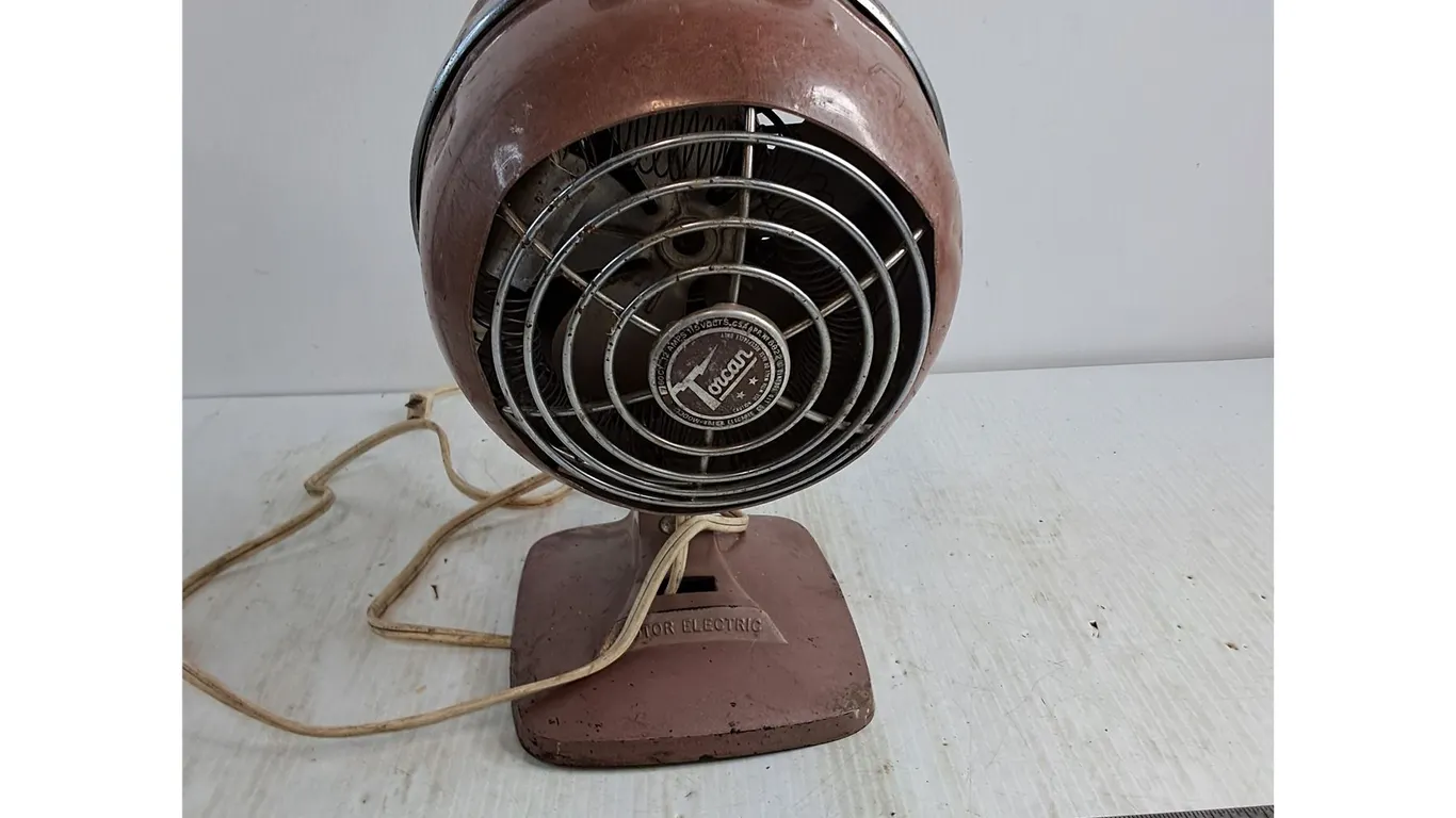 Vintage Torcan Heater/Fan - Power Detected, As is
