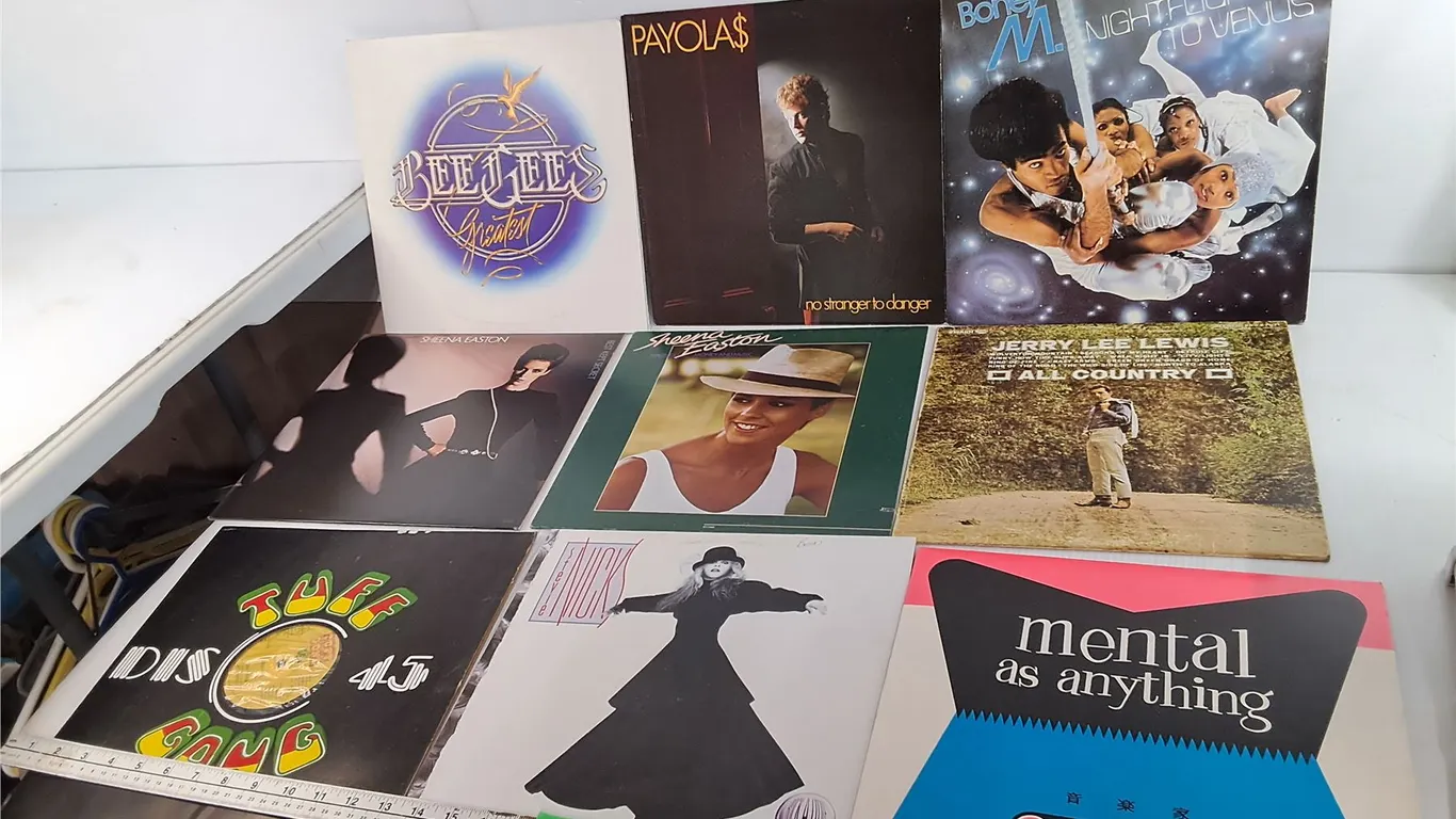 (9) Records- Boney M., Stevie Nicks, Sheena Easton, Misc.