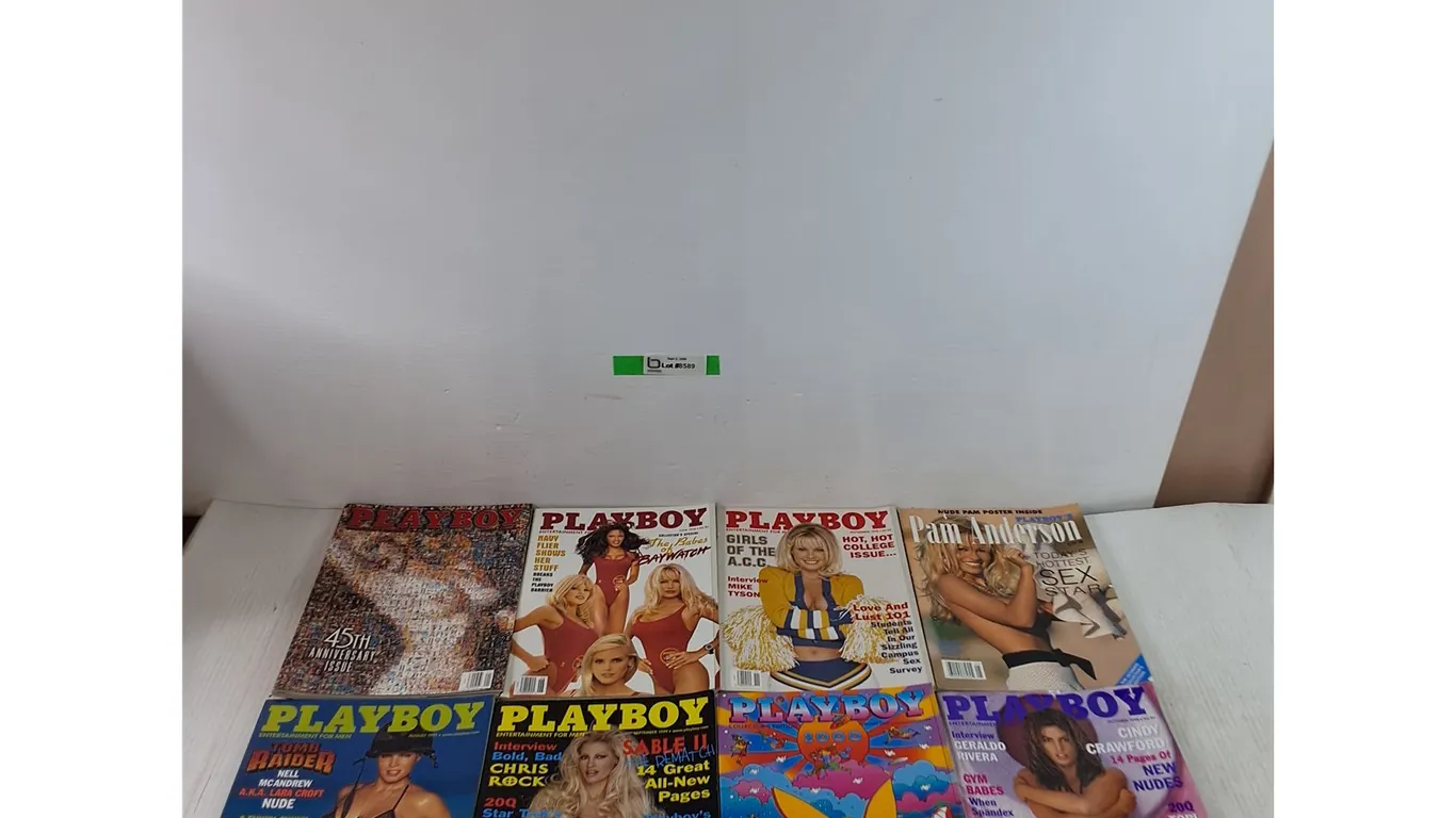 (8) Playboy Magazines, Assorted From June 1996 - January 2000