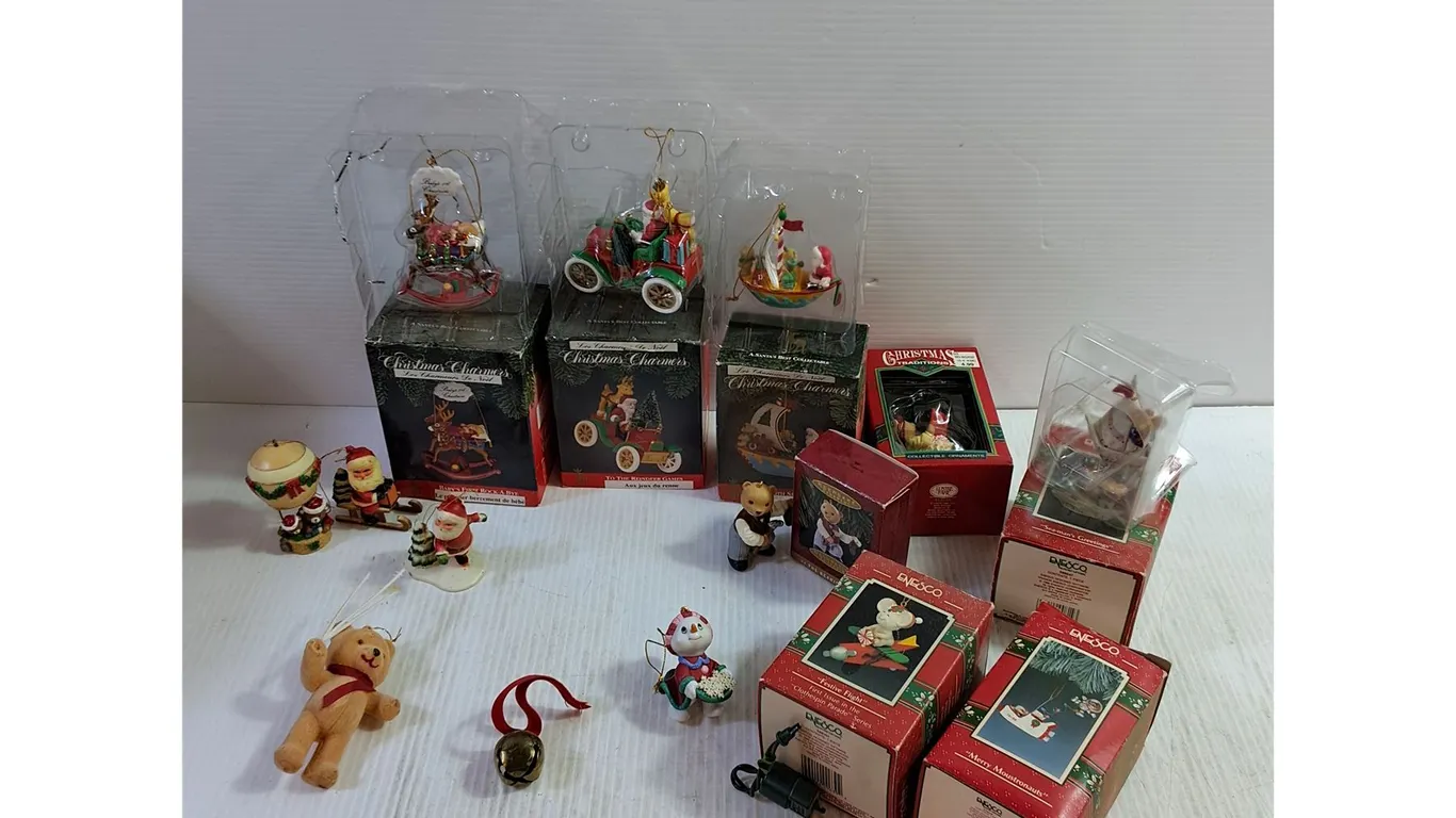 Various Christmas Ornaments