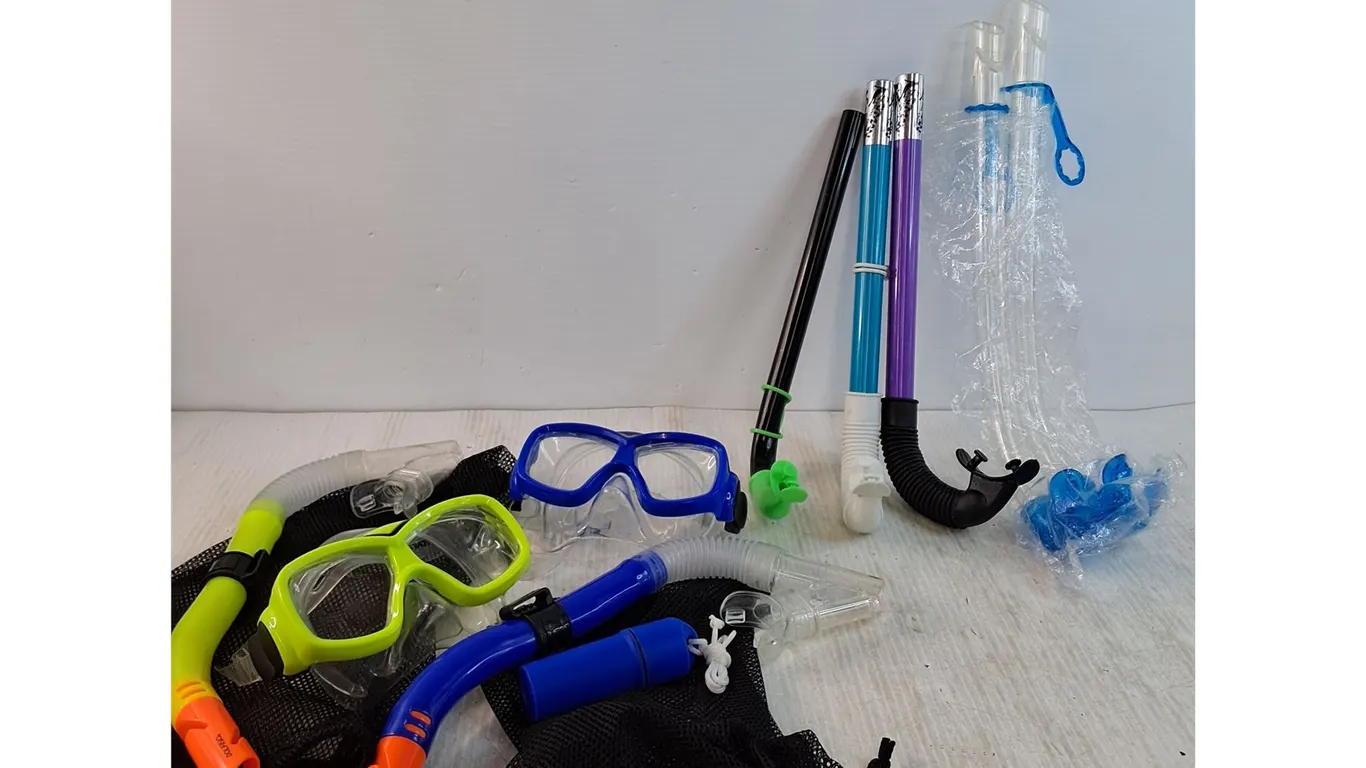 Assorted Snorkeling Gear