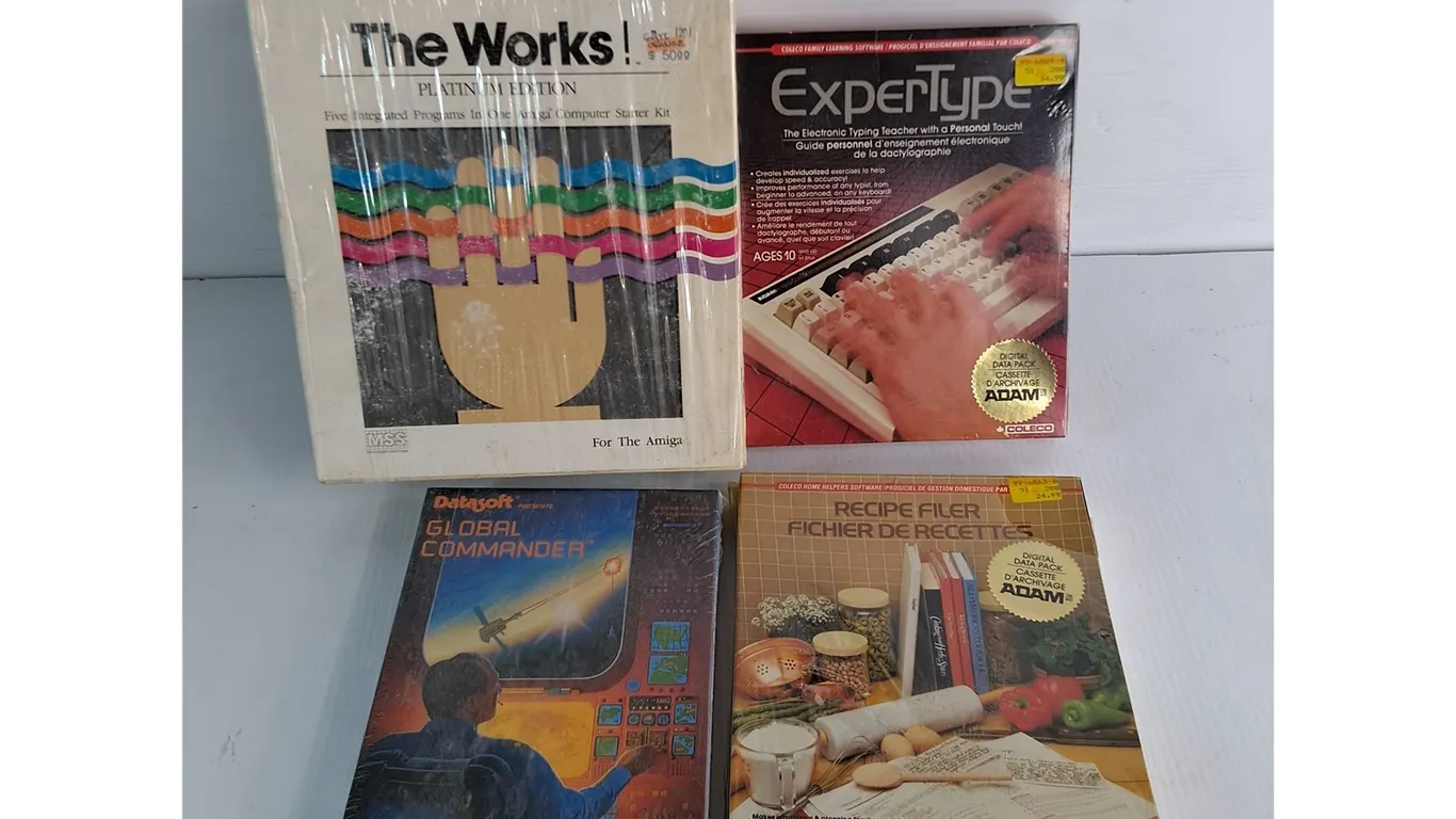 Recipe Filer, Global Commander, Computer Starter Kit, Expertype