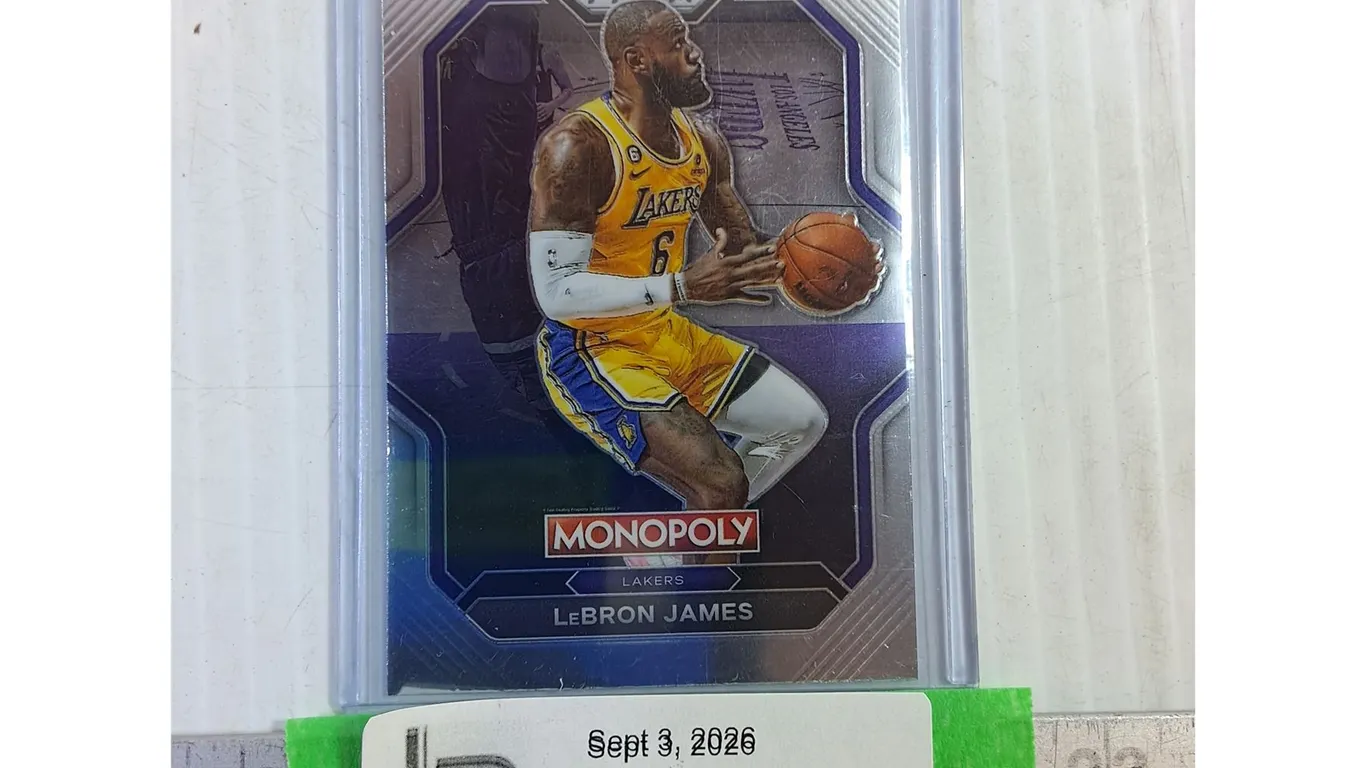 Lebanon James Monopoly Basketball Card- Cannot Authenticate