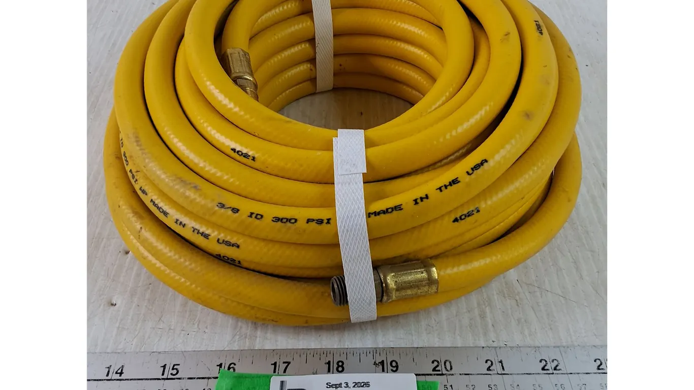 3/8" 300 PSI Yellow Hose