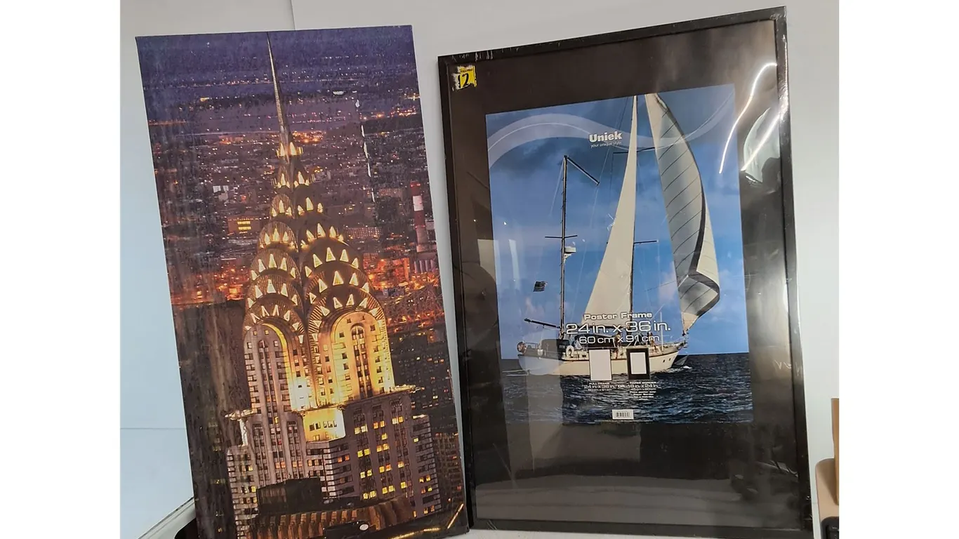 Chrysler Building Wall Art & Poster Frame Up to 24" x 36"- Can't Ship