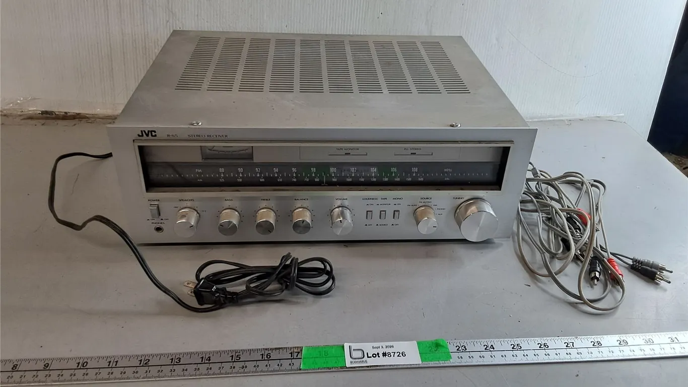 JVC RS-5 Stereo Receiver- As Is, Can't Ship