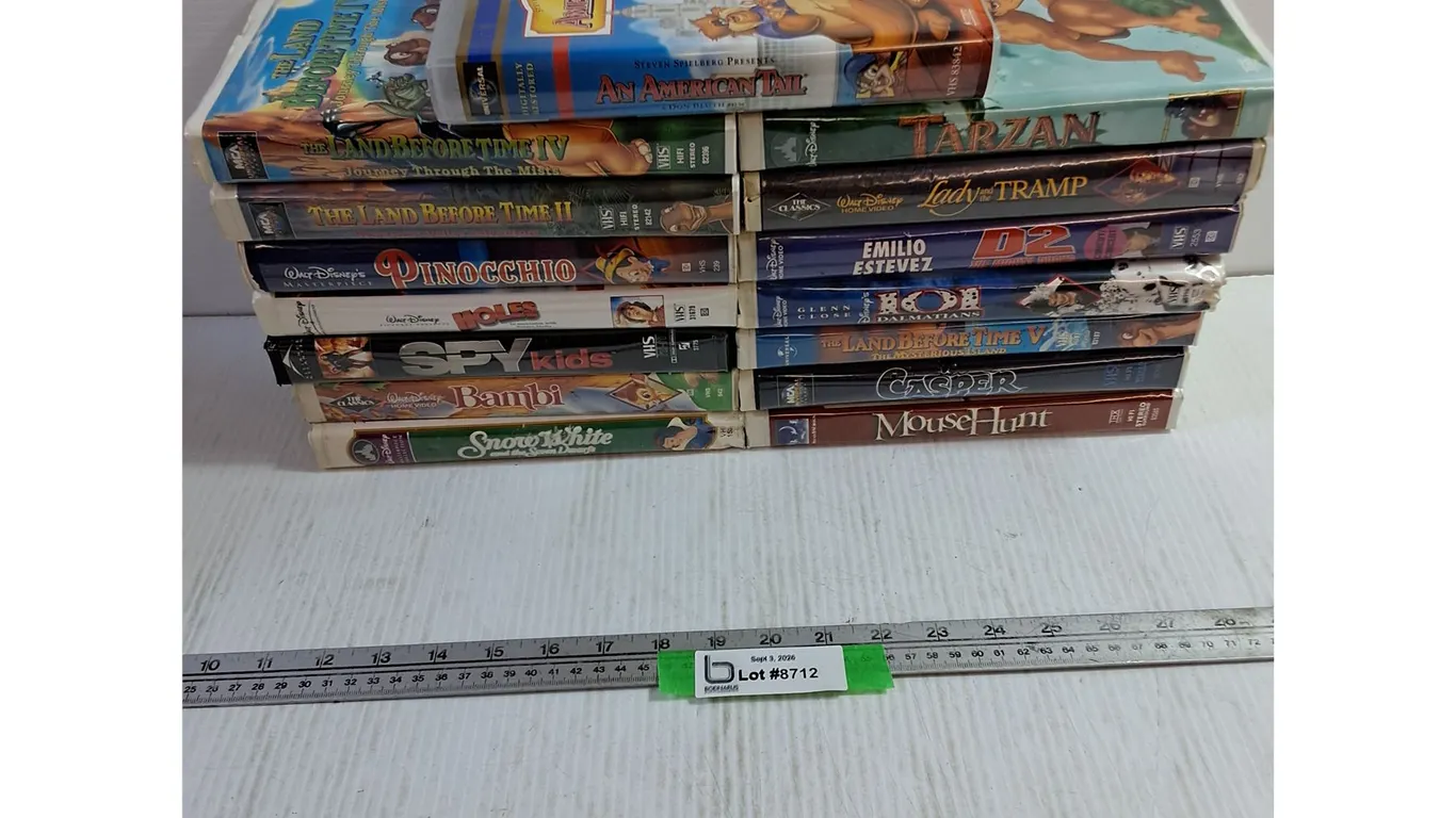 (15) Assorted VHS Tapes