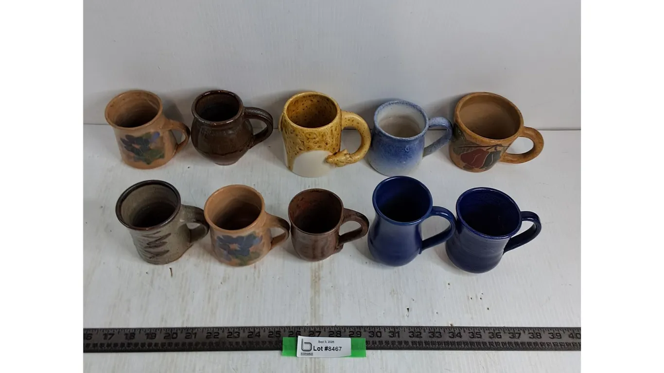(10) Assorted Ceramic Mugs