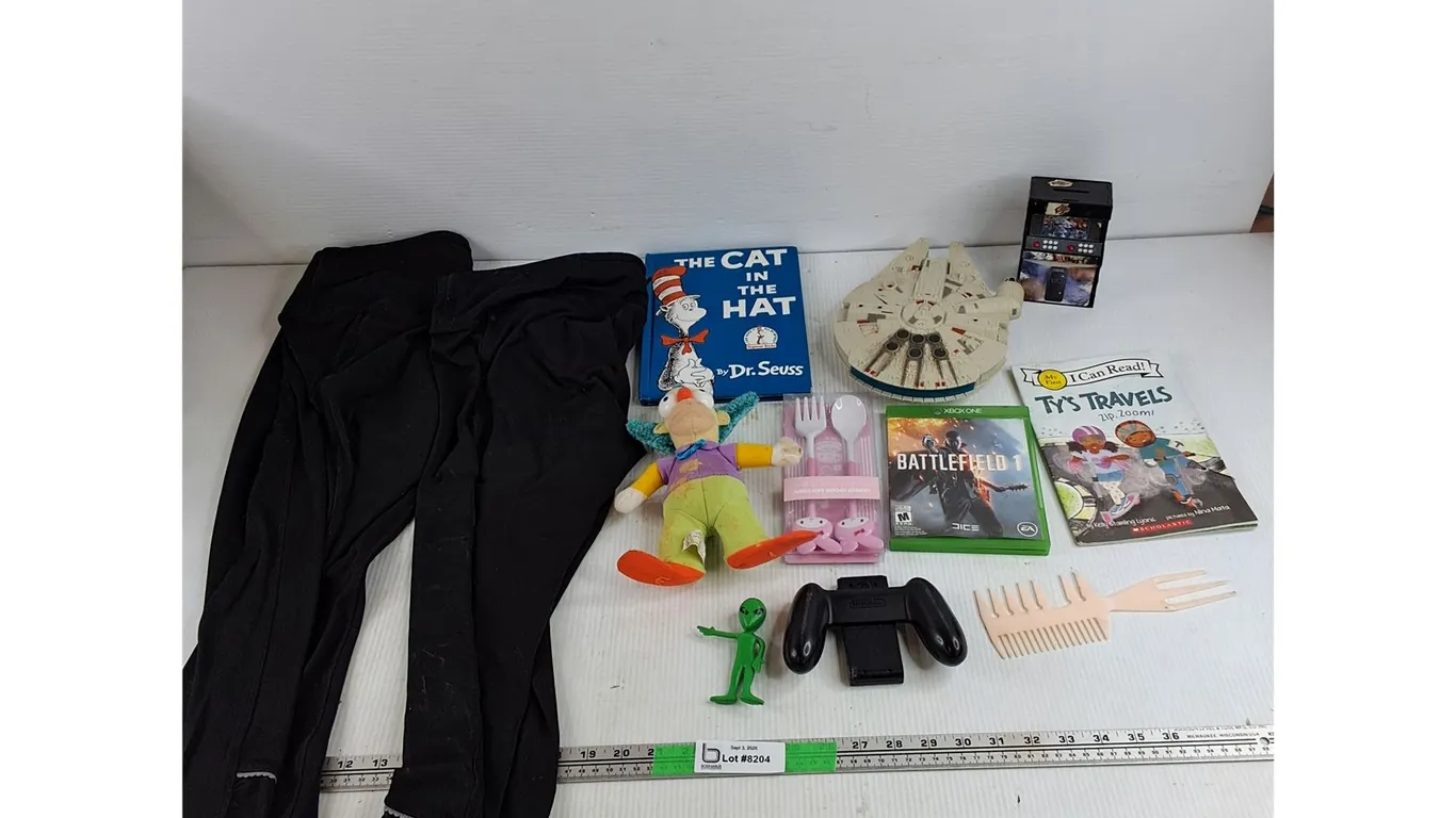 Leggings - Size M, Plush Krusty, Dr Seuss Book, Xbox One Battlefield 1, Comb, Misc