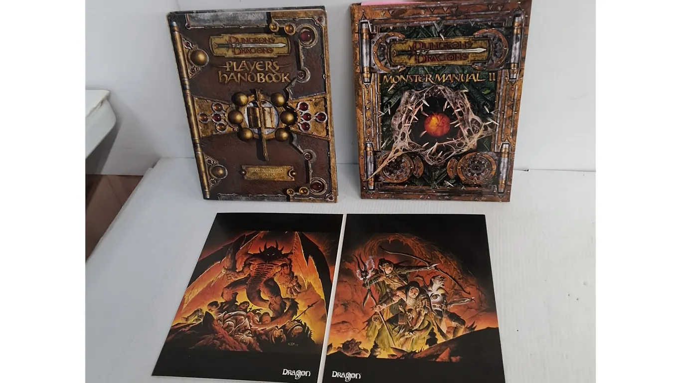 Dungeons & Dragons Booklet & Handbook/Manuals