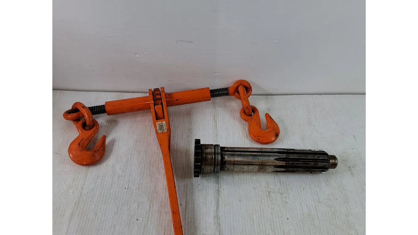 Ratchet Chain Binder and Splined Drive Mechanical Shaft