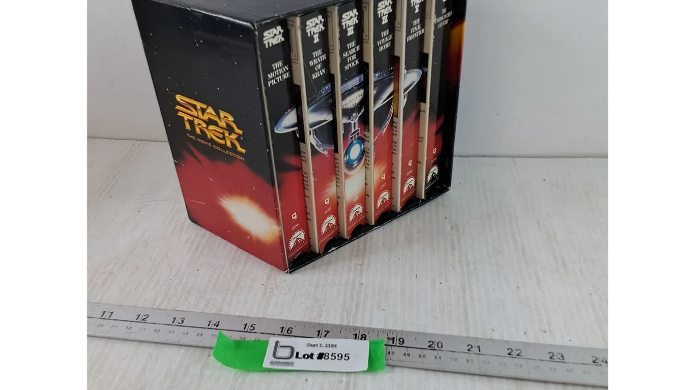 Star Trek Six VHS Movie Collection