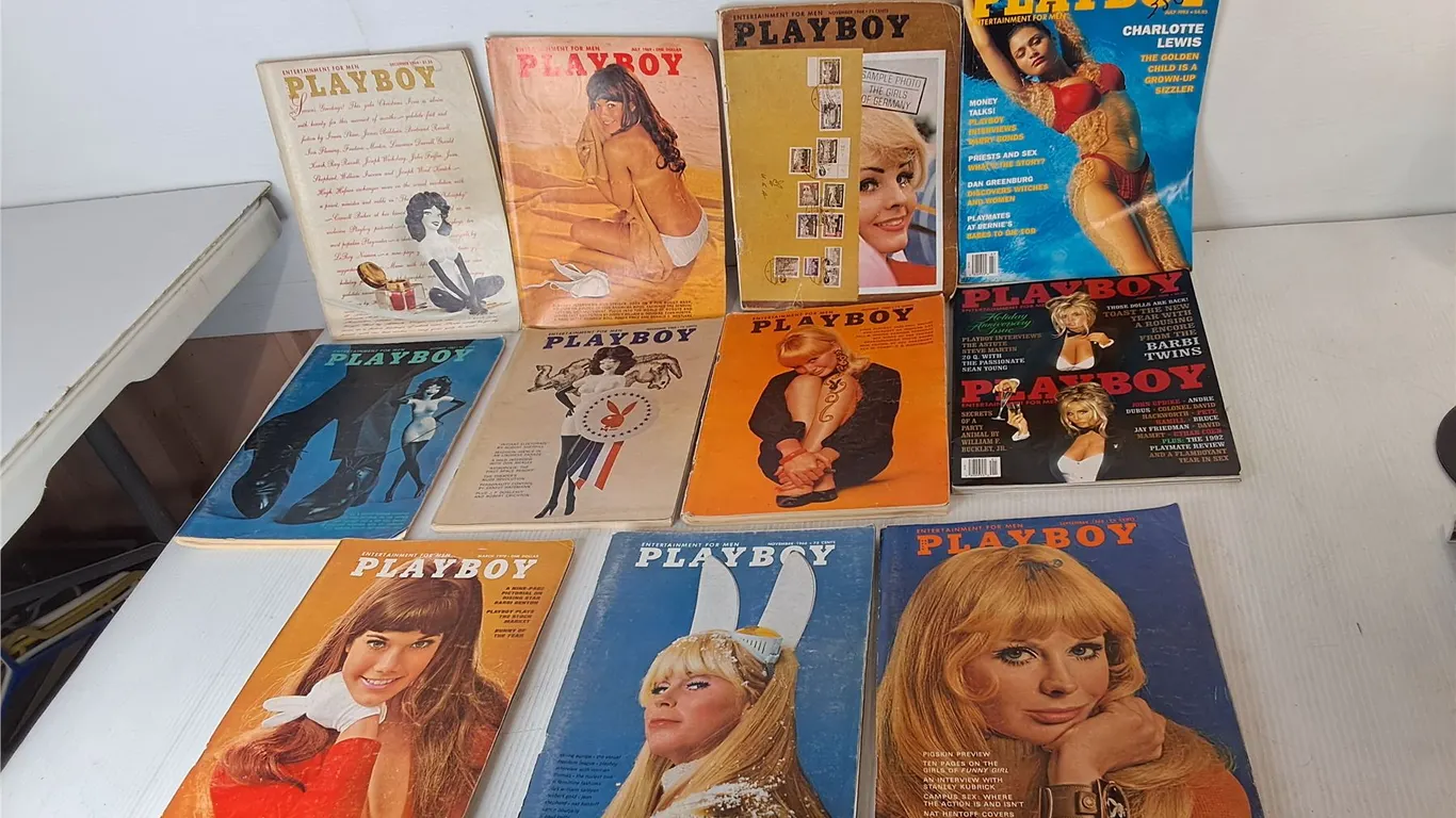 (11) Playboy Magazines- 1964-93