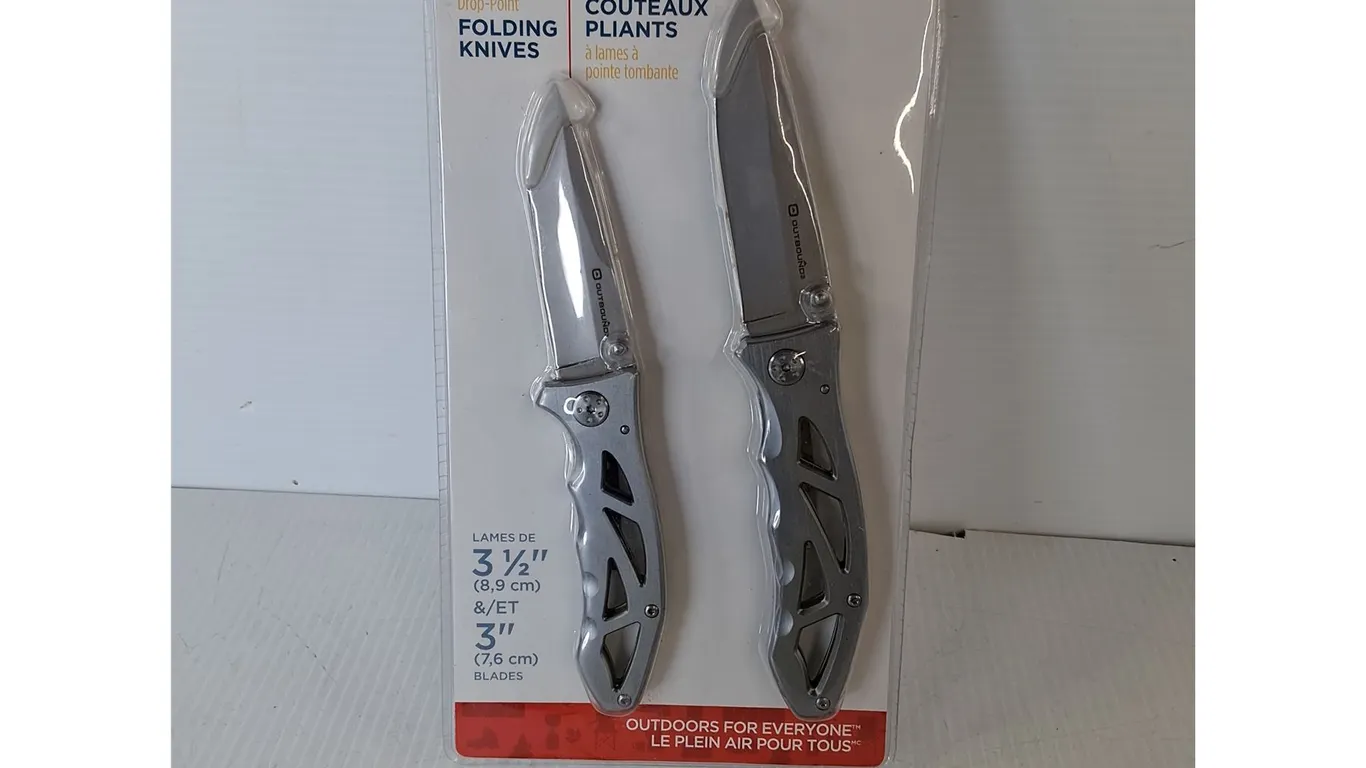 (2) Outbound Folding Knives- Sealed